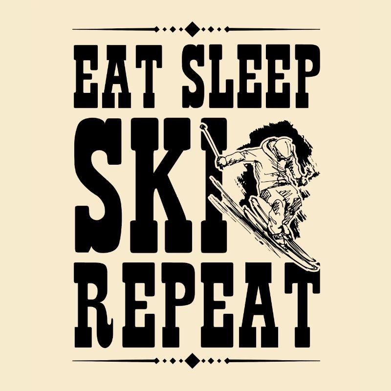 Manger Sleep Ski Répéter