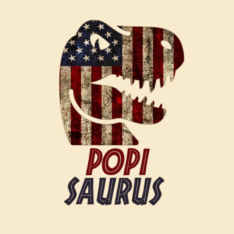 Patriotic Popi Dinosaur