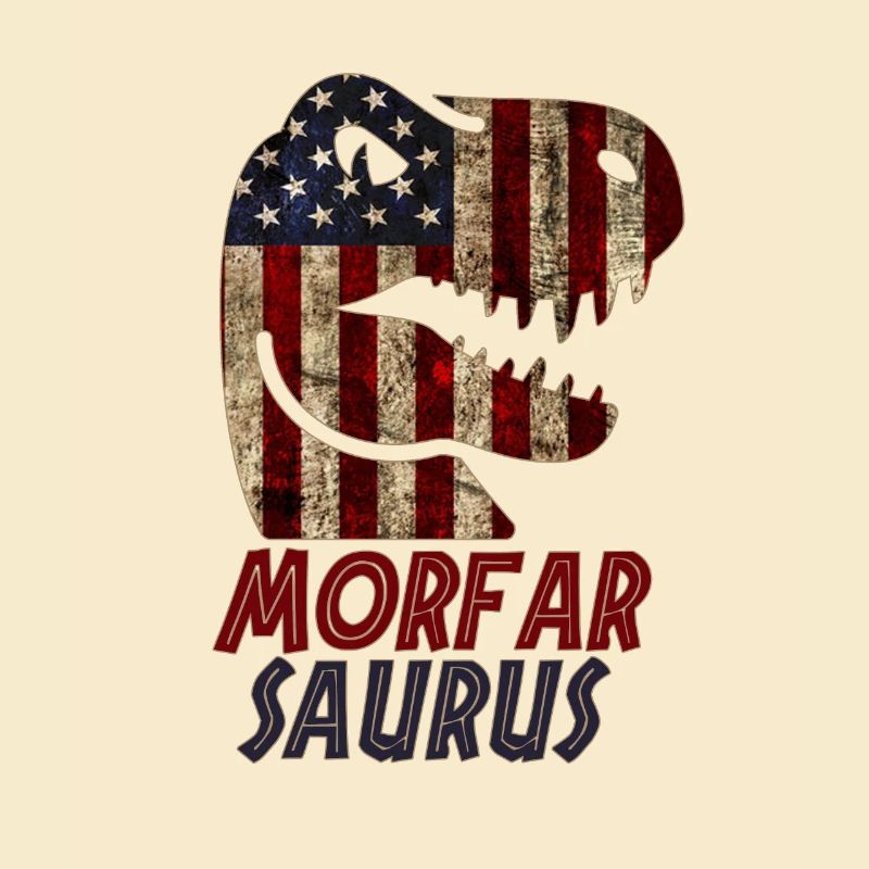 Patriotic Morfar Dinosaur