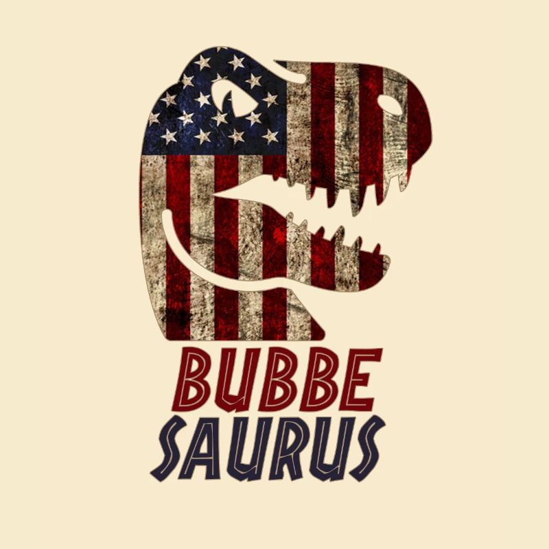 Patriotic Bubbe Dinosaur