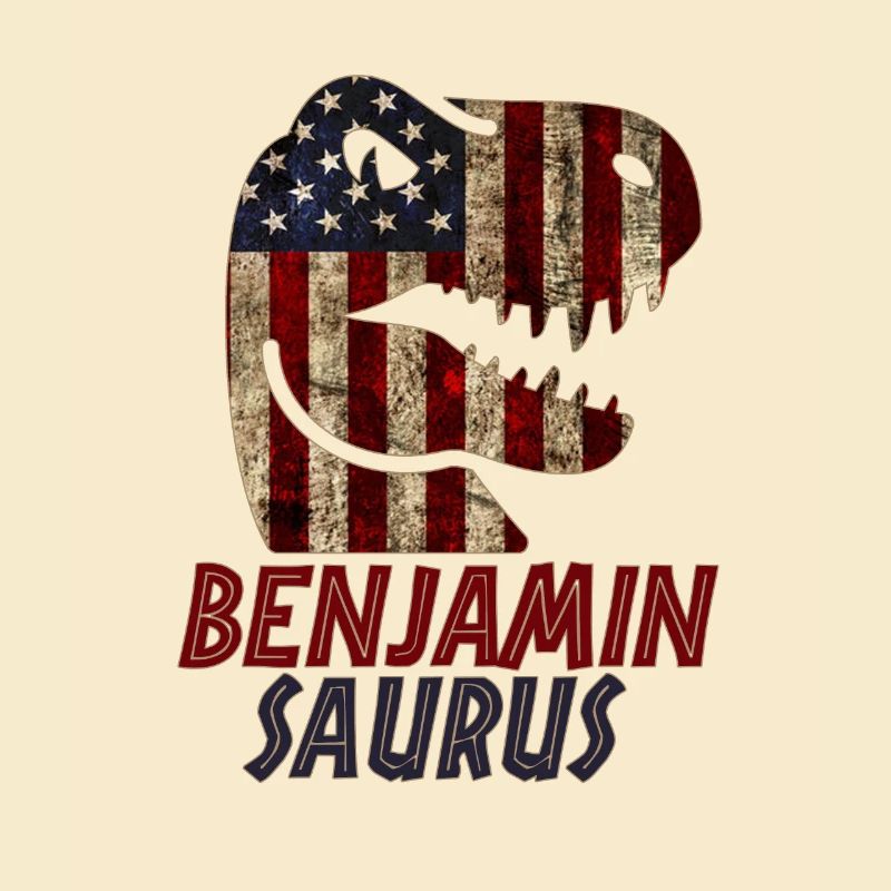 Patriotic Benjamin Dinosaur Benjaminsaurus