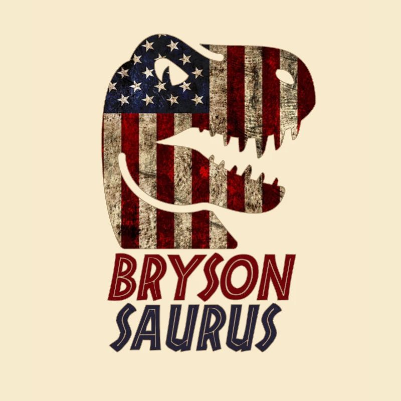 Patriotic Bryson Dinosaur Brysonsaurus