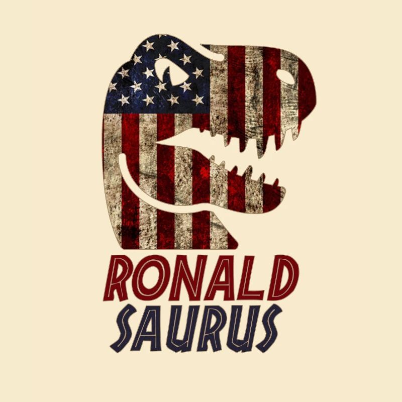 Patriotic Ronald Dinosaur Ronaldsaurus