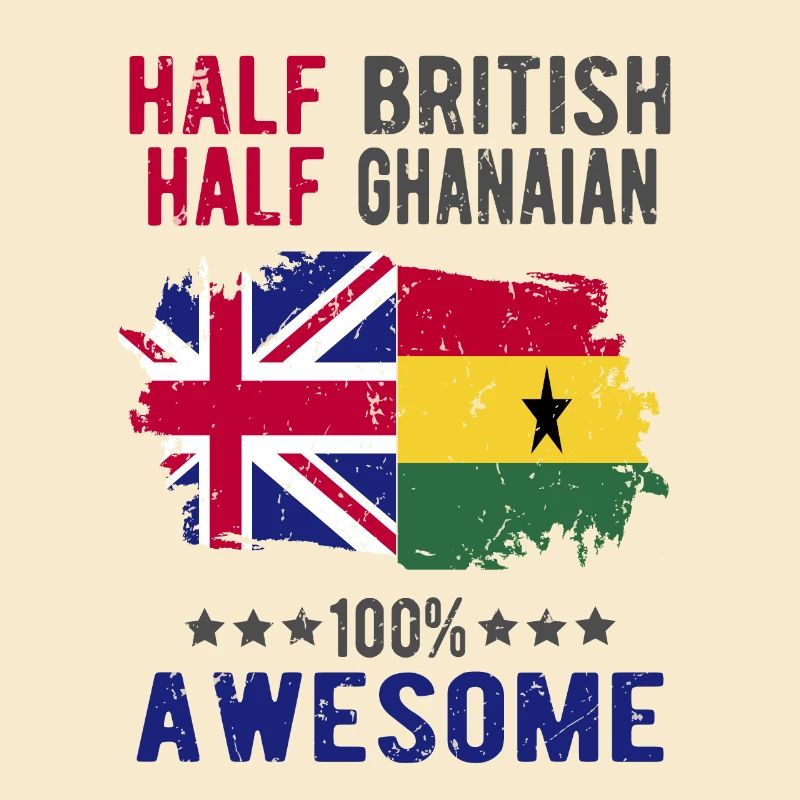 Halb Brite Halb Ghanese