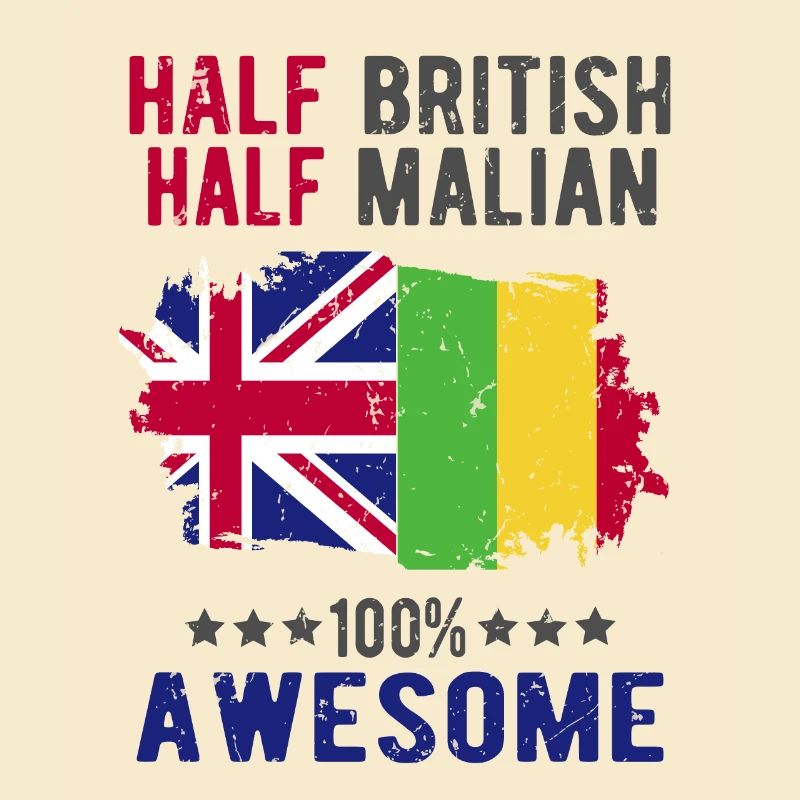 Halb Brite Halb Malier