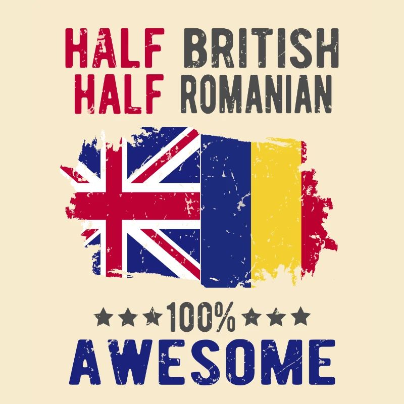 Half British Half Romanian