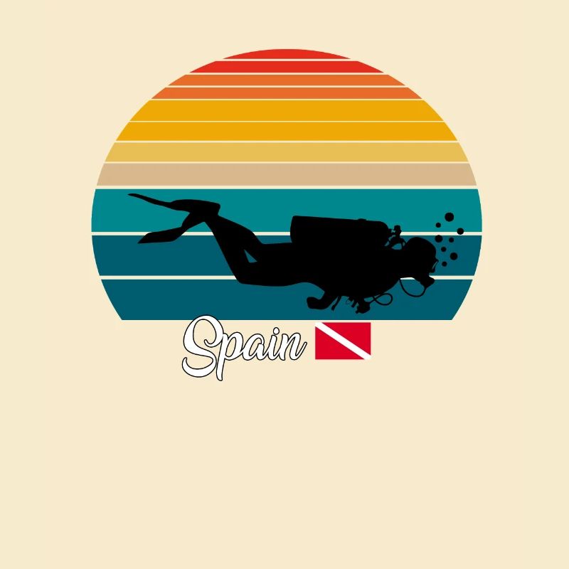 Spain Scuba Diving Gift