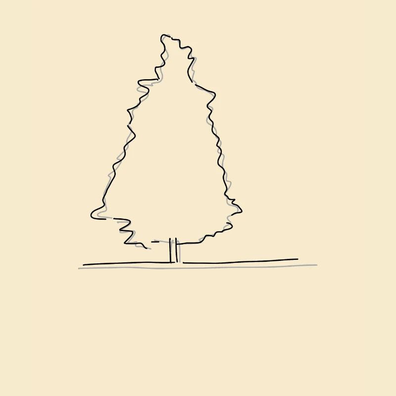 Tree Lineart