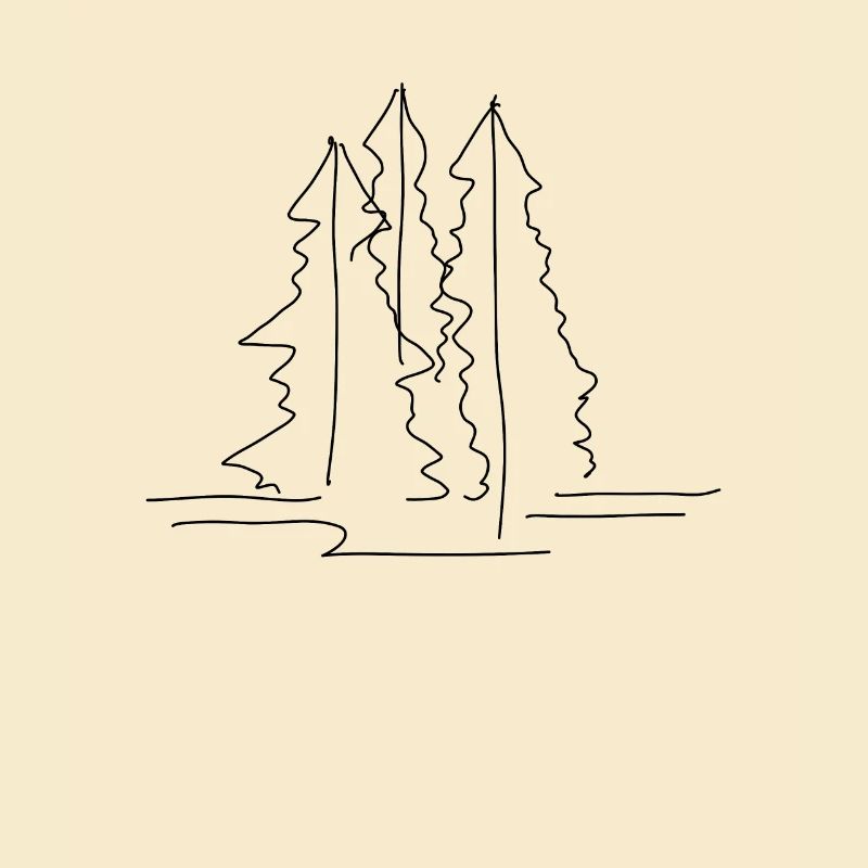 Tree Lineart