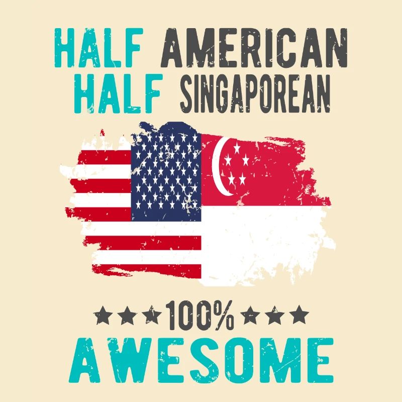 Moitié américain moitié singapourien