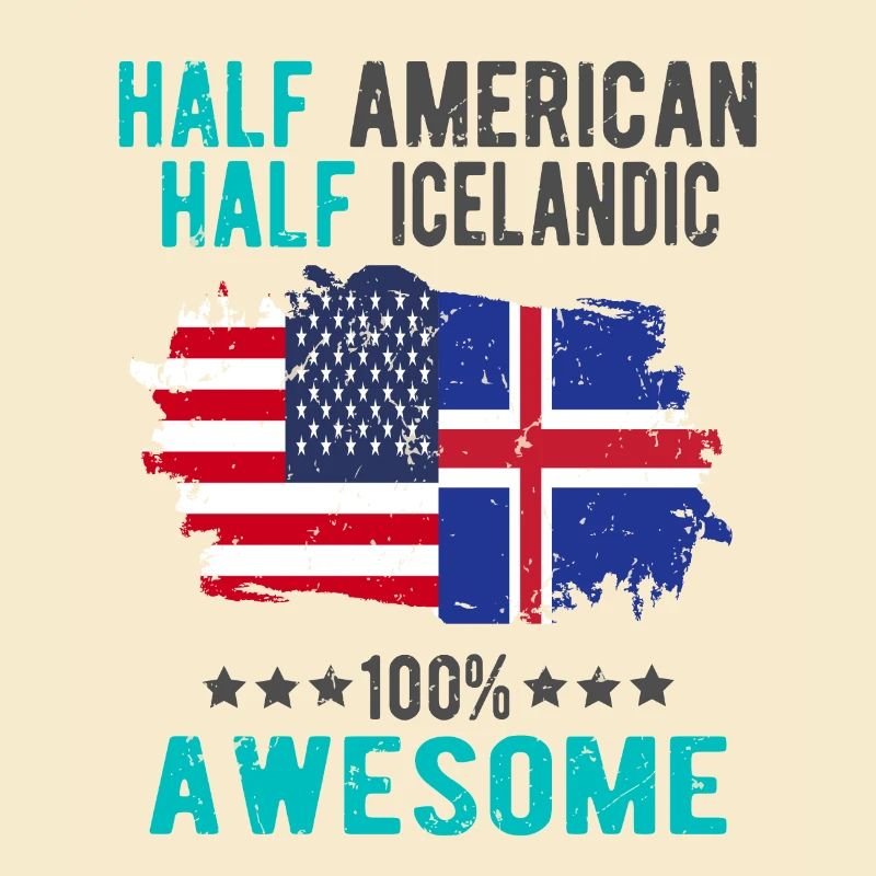 Halb Amerikaner Halb Isländer