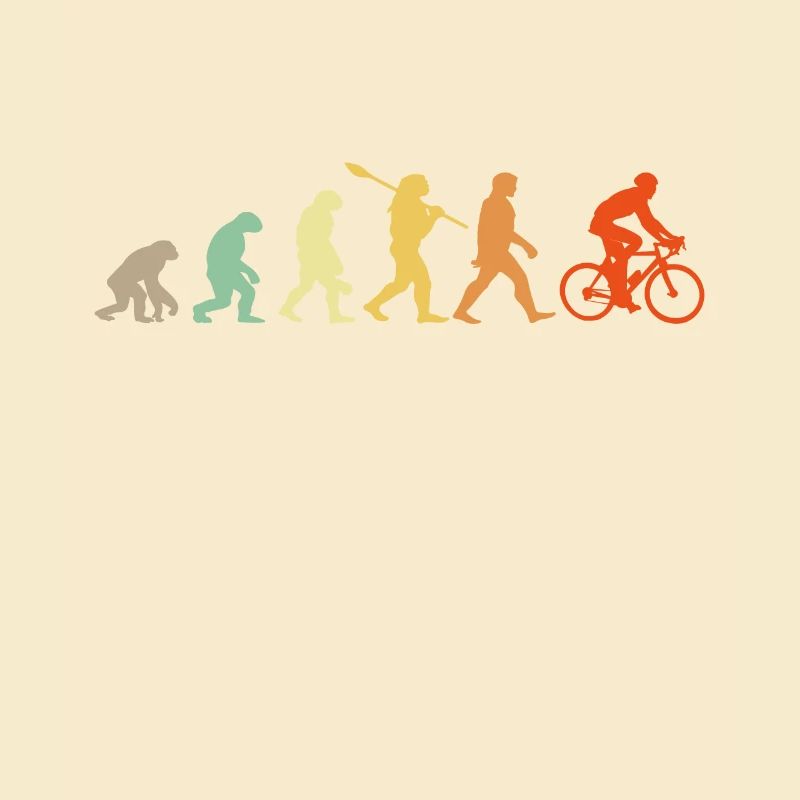 Entwicklung Rennradfahrer