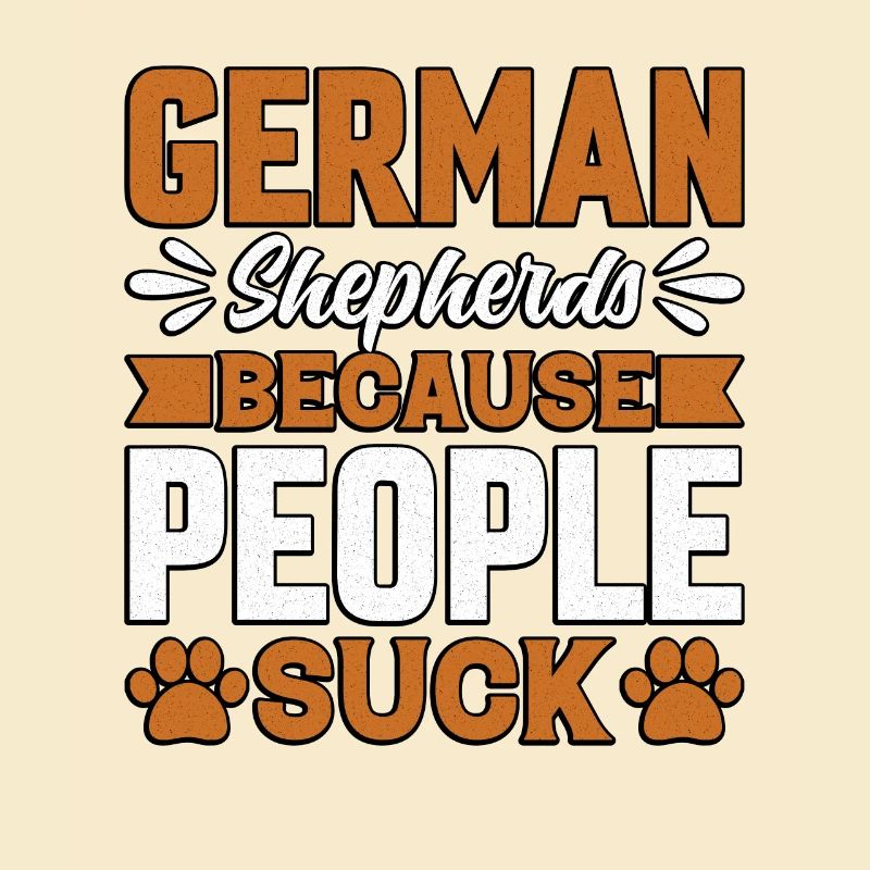 Deutsche Schäferhunde, weil Menschen sind