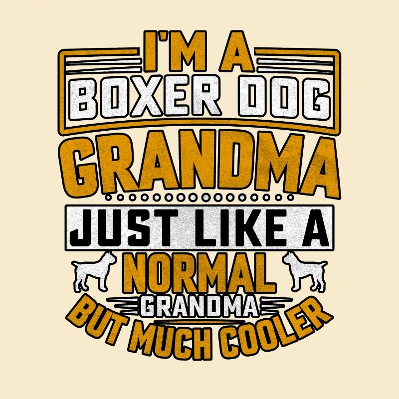 Boxer Dog Grand-mère