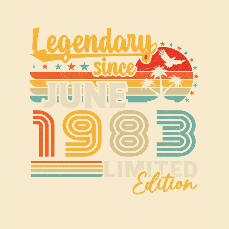 legendär seit Juni 1983 Geburtstagsgeschenk
