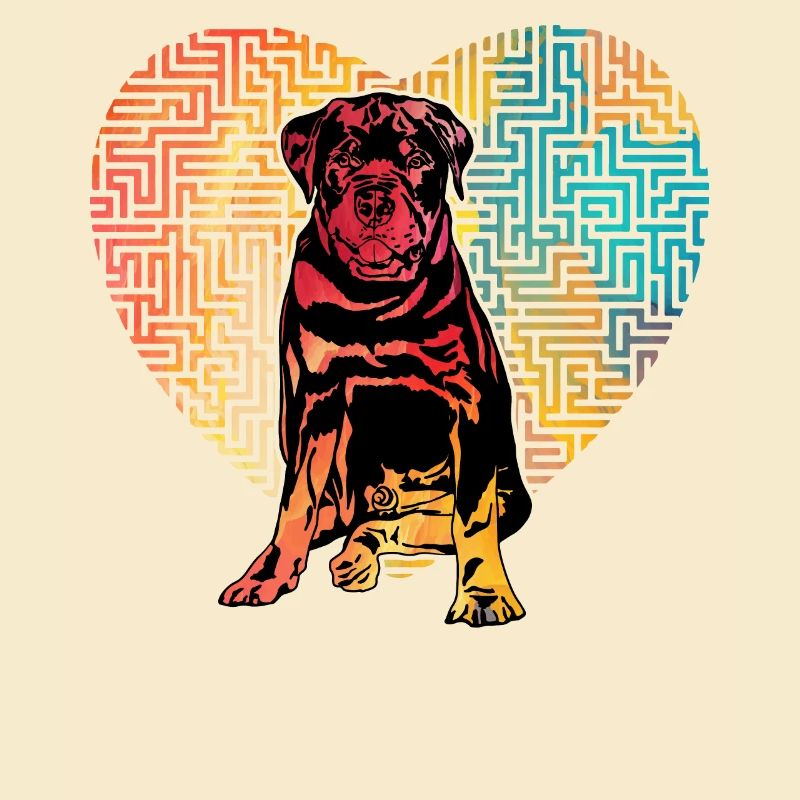 Rottweiler Retro