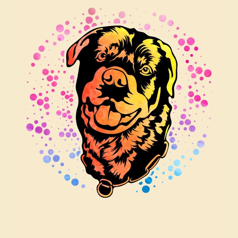 Rottweiler Retro
