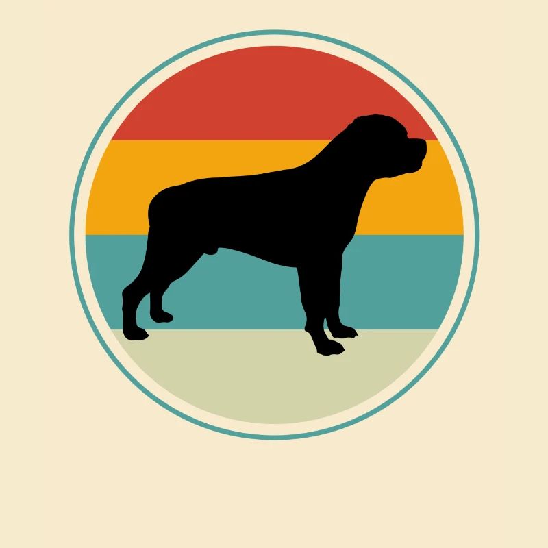 Rottweiler Retro