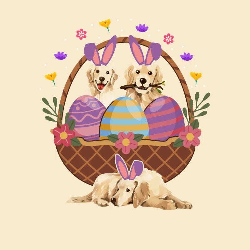 Labrador Ostern