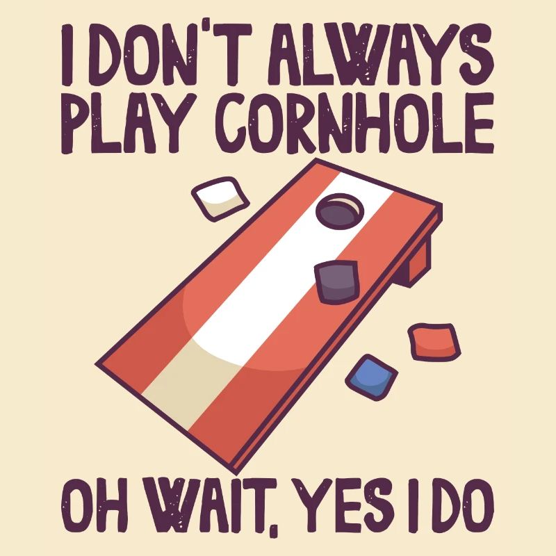 Cornhole Spiel Corn Hole Outfit mit Cornhole
