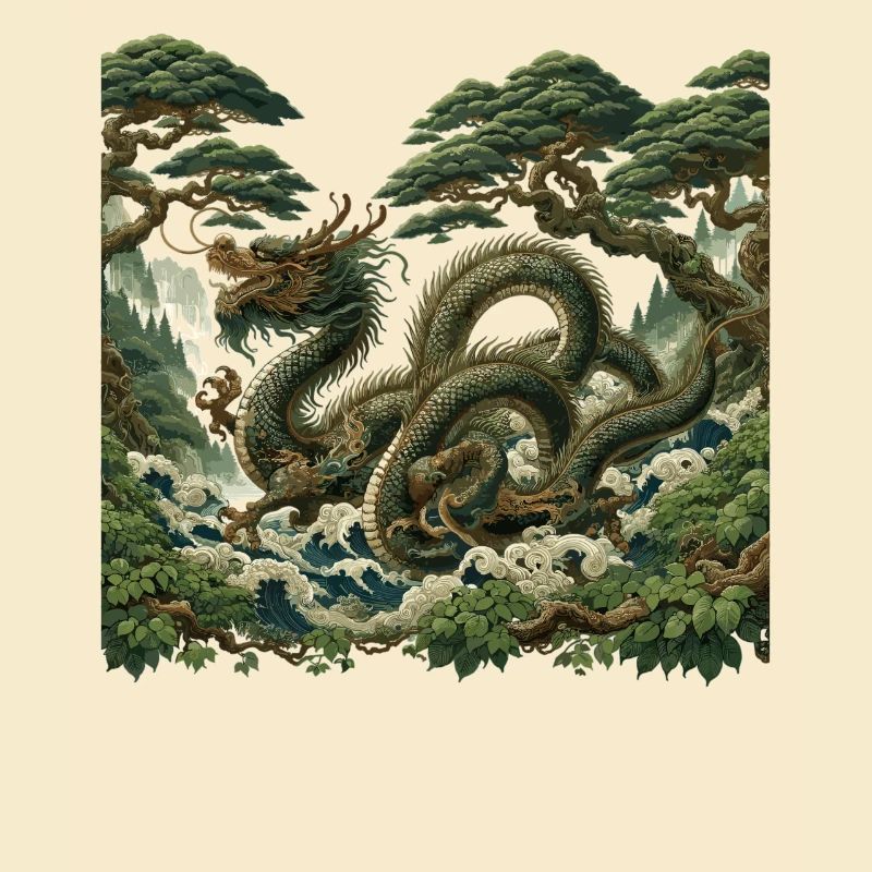Chinesische Drachenkunst