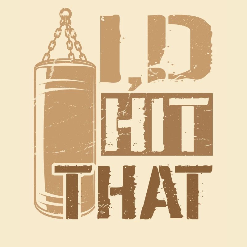 J’avais frappé cette boxe