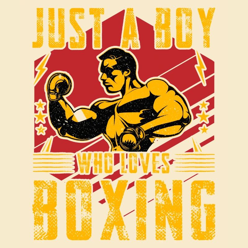 Juste un garçon qui aime la boxe