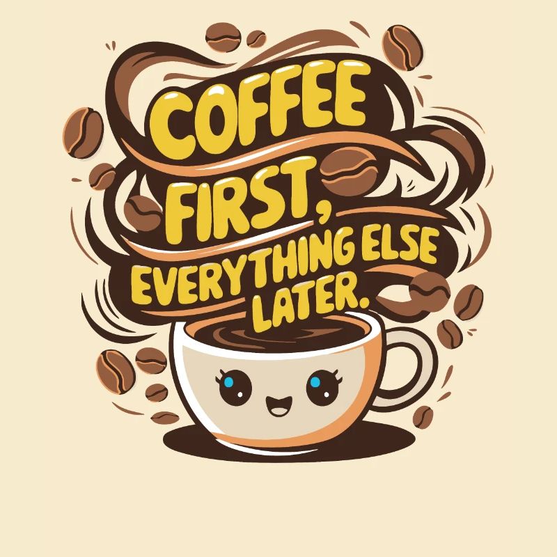 First coffee, then everything else