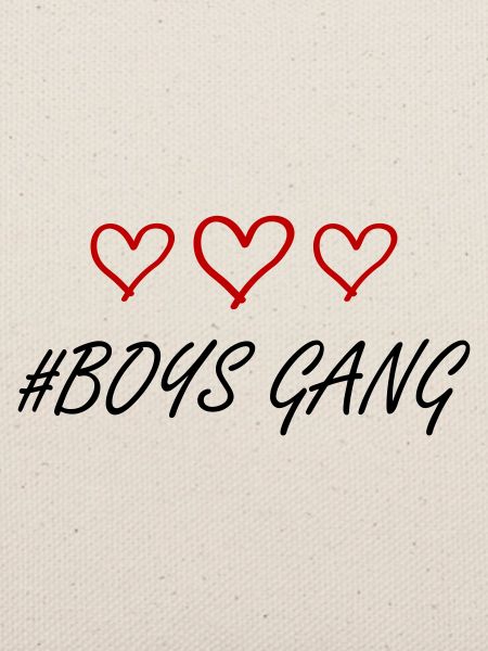 Boys Gang Herz Liebe