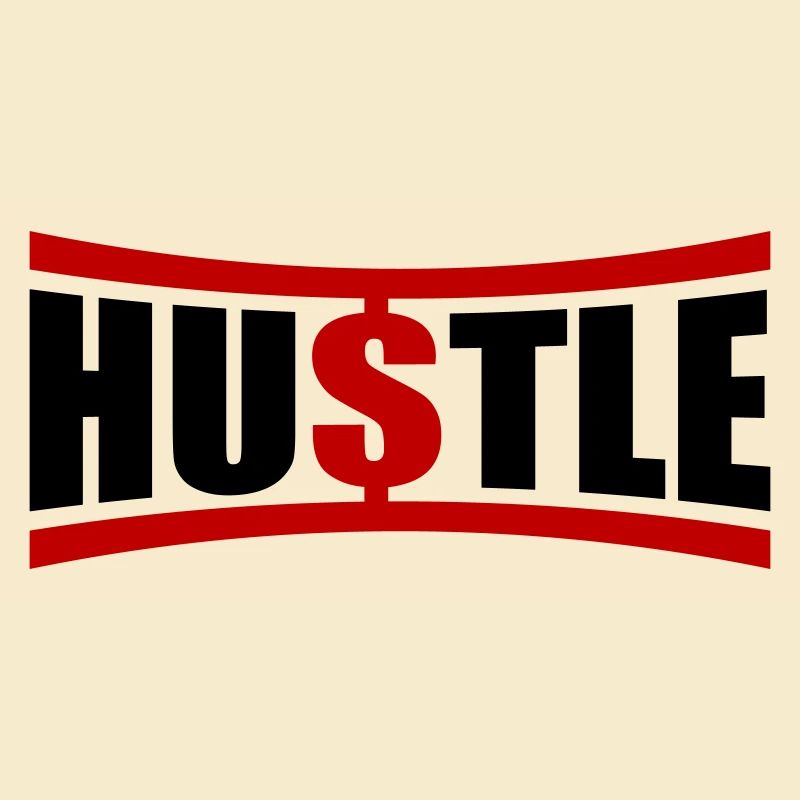 Hustle Spruch