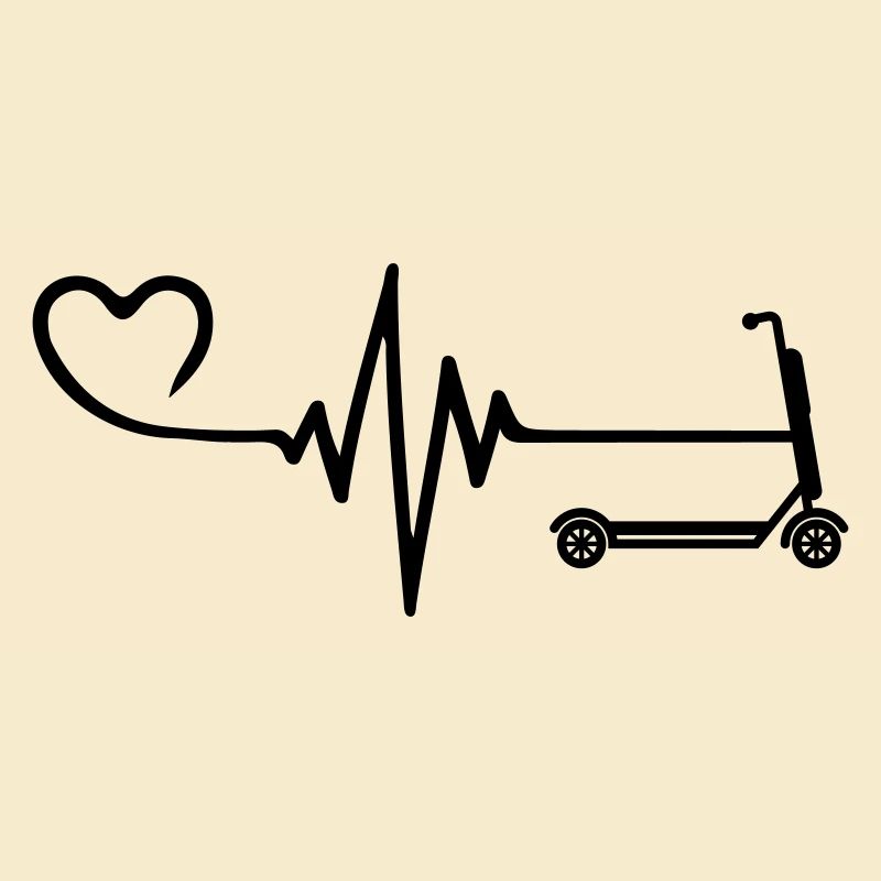 E-scooter pulse coeur amour