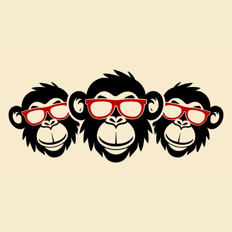 Monkey Head Funny Party Monkey
