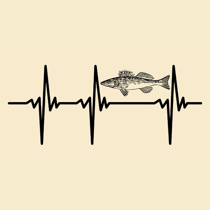 Heartbeat for pikeperch, pike perch and perch