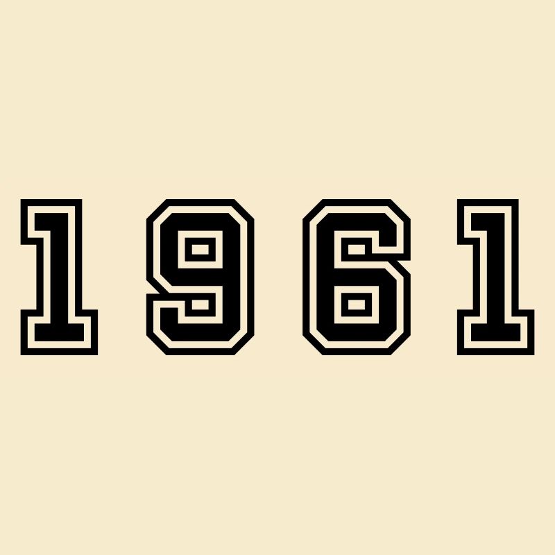 1961 numéro d'année