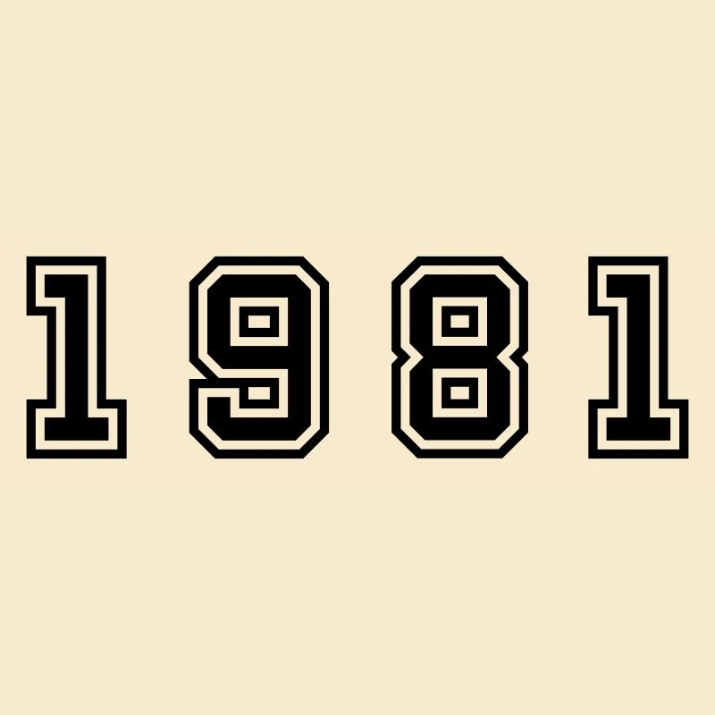 1981 Year Number