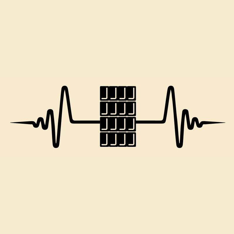 Icône de chocolat pulse