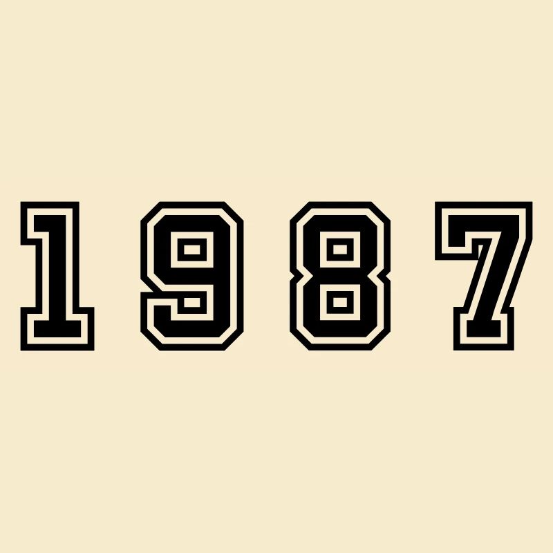 Numéro de l’année 1987