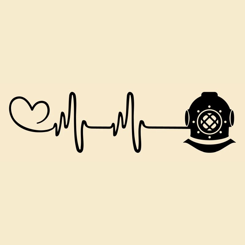 Apnée Plongée Pulse Heart