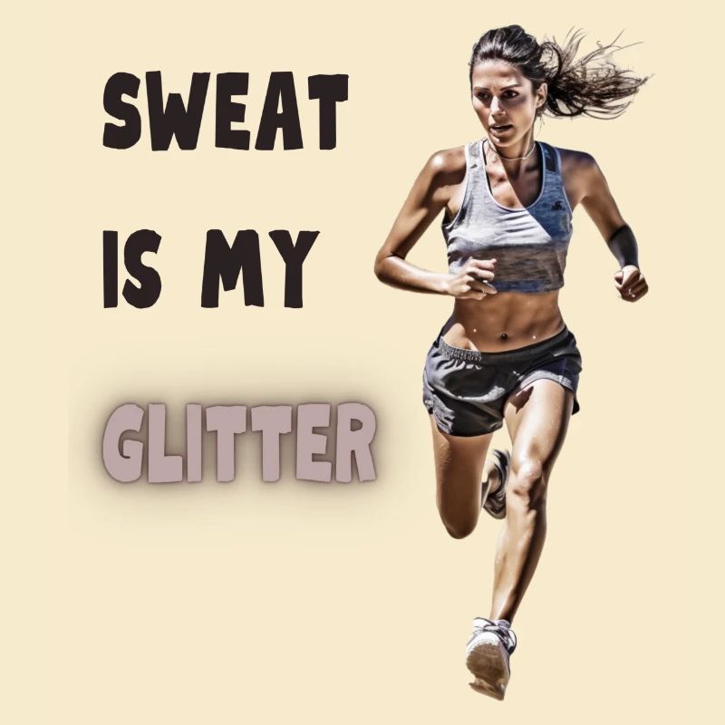 Sweat is my glitter