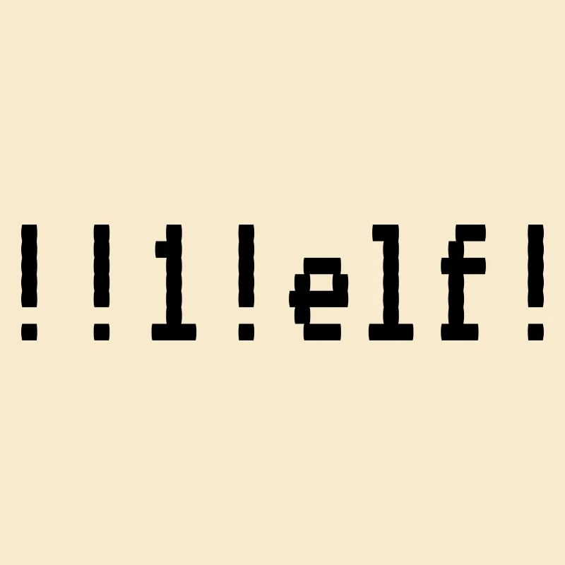 Motiv "!!1!elf!" - "eins elf"