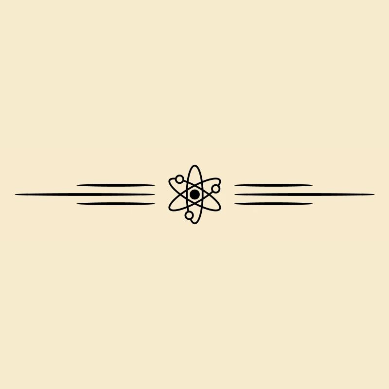 Atom Line Symbol