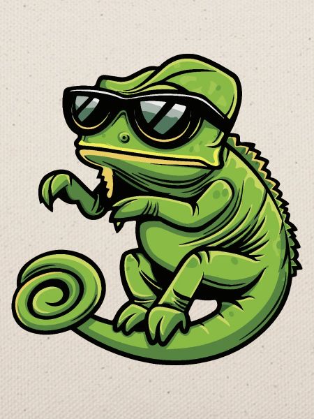 Chameleon Cool Comic