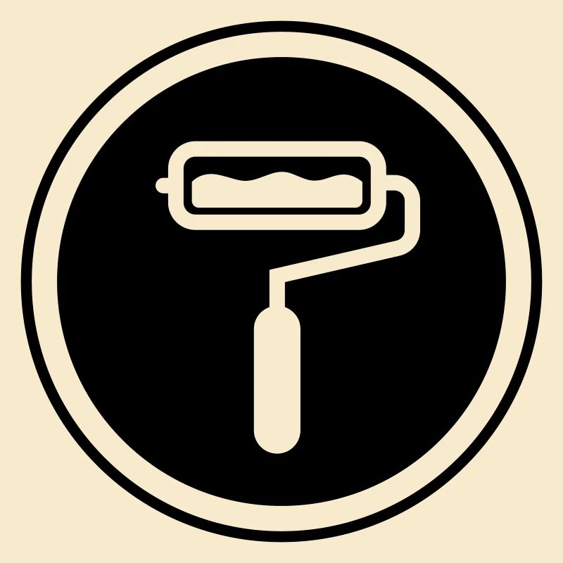 Maler Silhouette icon