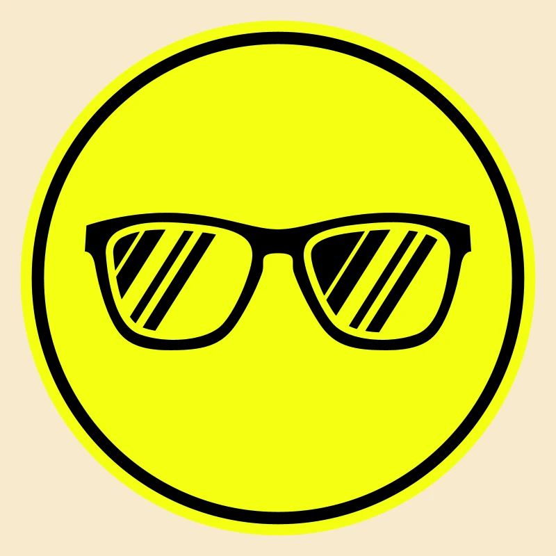 Sonnenbrille Symbol