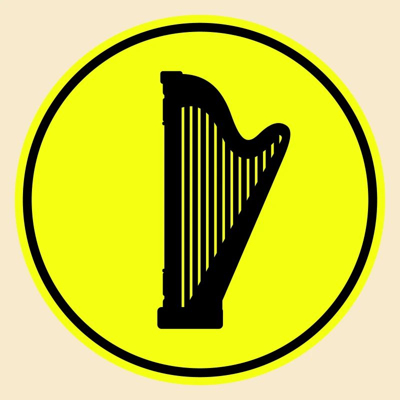 Symbole de la harpe