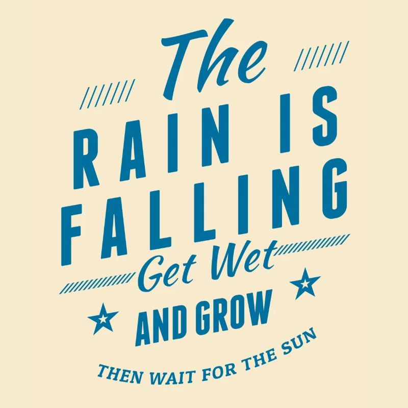 The Rain is falling