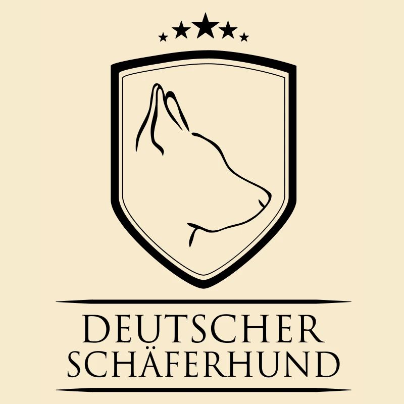 DEUTSCHER SCHÄFERHUND WAPPEN
