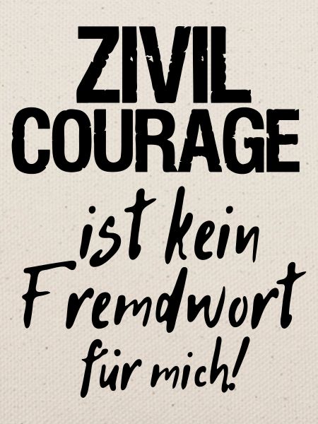 Zivilcourage Sprüche, Geschenk