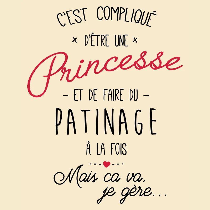 princesse et Patinage