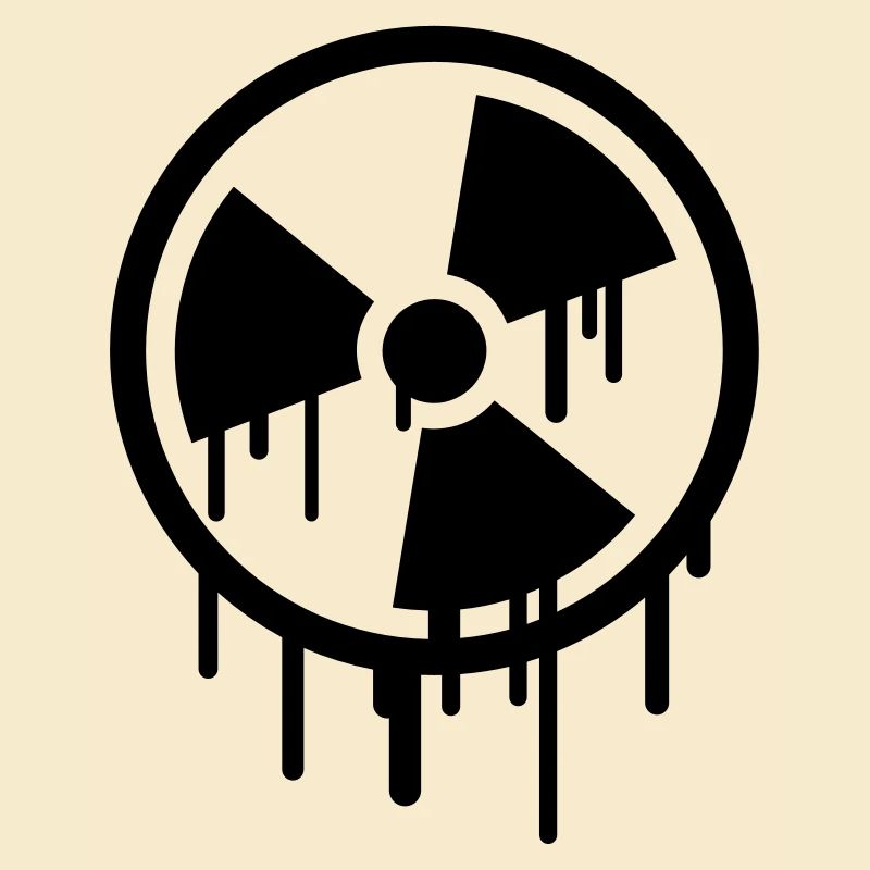 Atom Symbol Graffiti